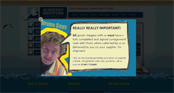 Desktop Screenshot of alderneyshipping.com